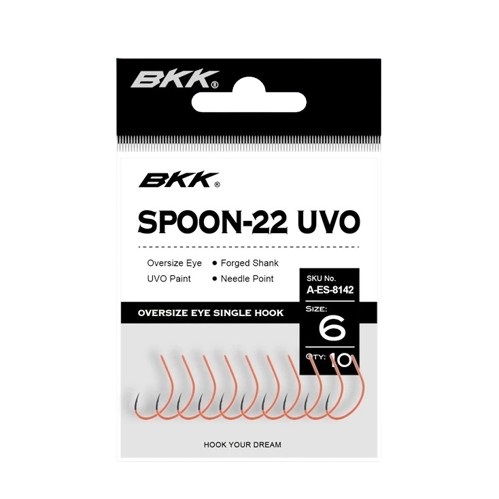 BKK Spoon-22 UVO Meerforellen-/Lachshaken