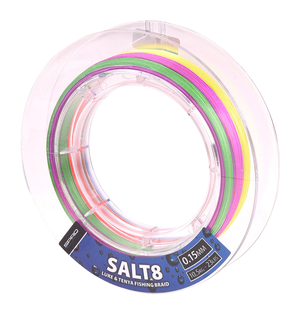 Spro Salt8 Multicolor Geflochtene Schnur 150m