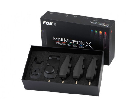 Fox Mini Micron X 4 Rod Bissanzeiger Set