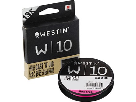 Westin W10 13-Braid Cast 'N' Jig Pickled Pink Geflochtene Schnur (110m)