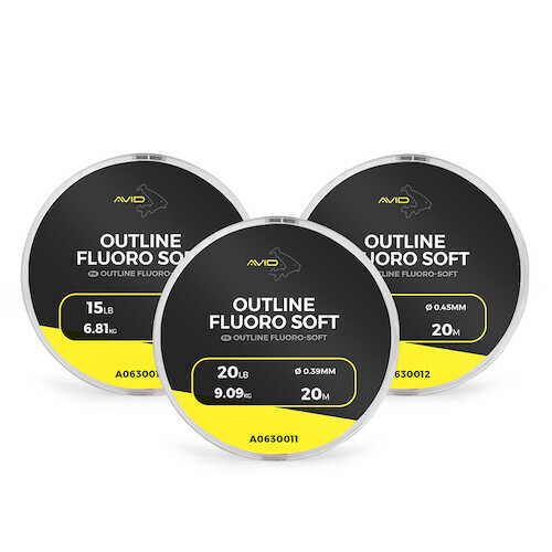 Avid Outline Fluoro-Soft Vorfachmaterial 20m