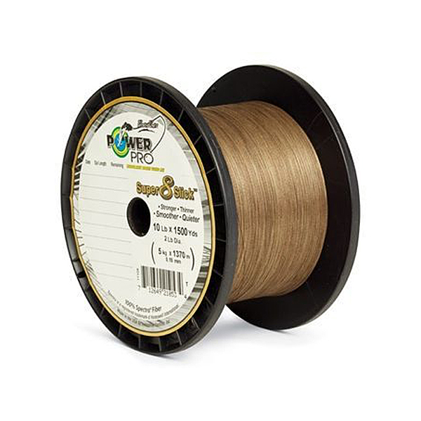 Power Pro Super 8 - 1370m Timber Brown