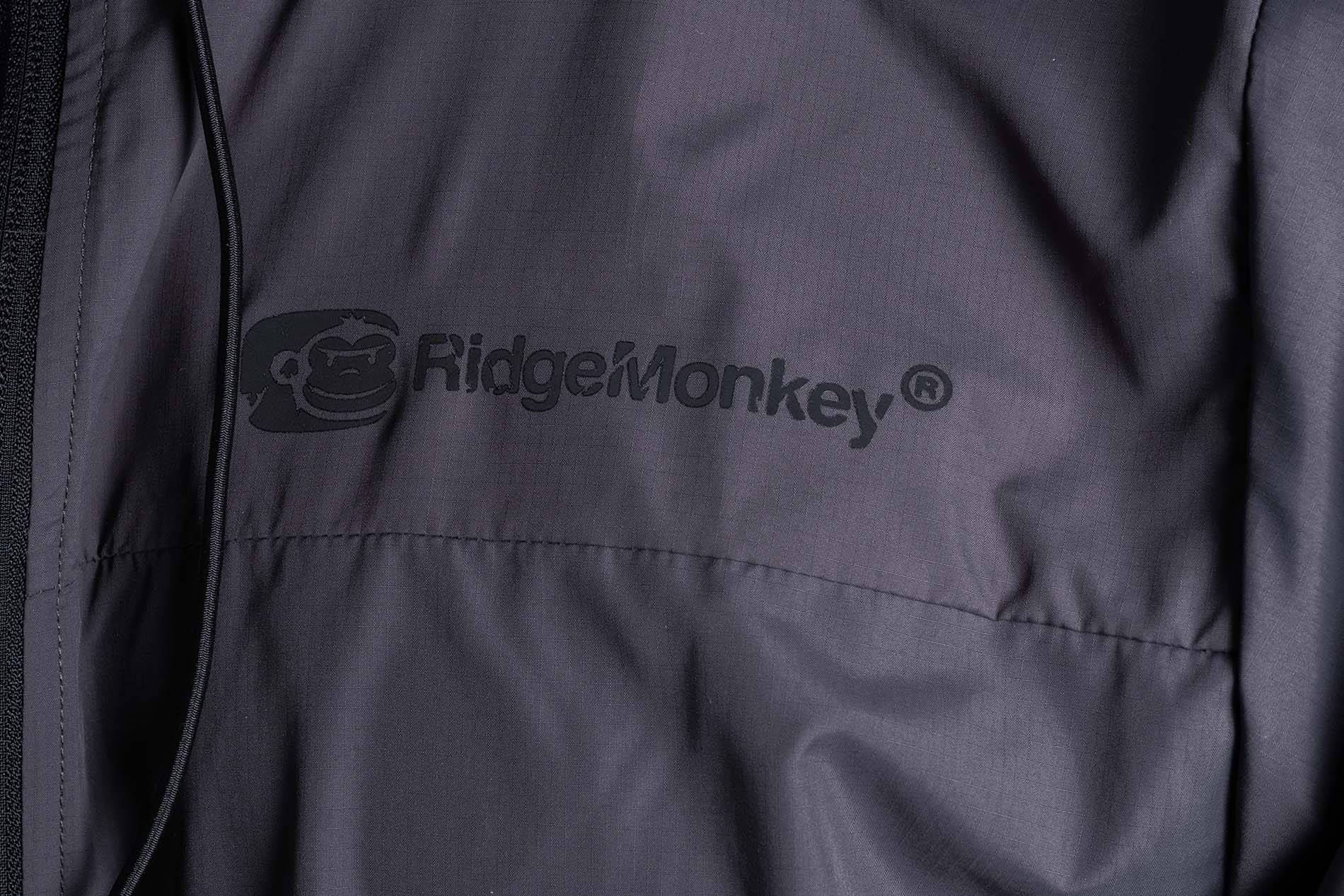 RidgeMonkey APEarel Dropback Lightweight Hydrophobic Jacket Grey