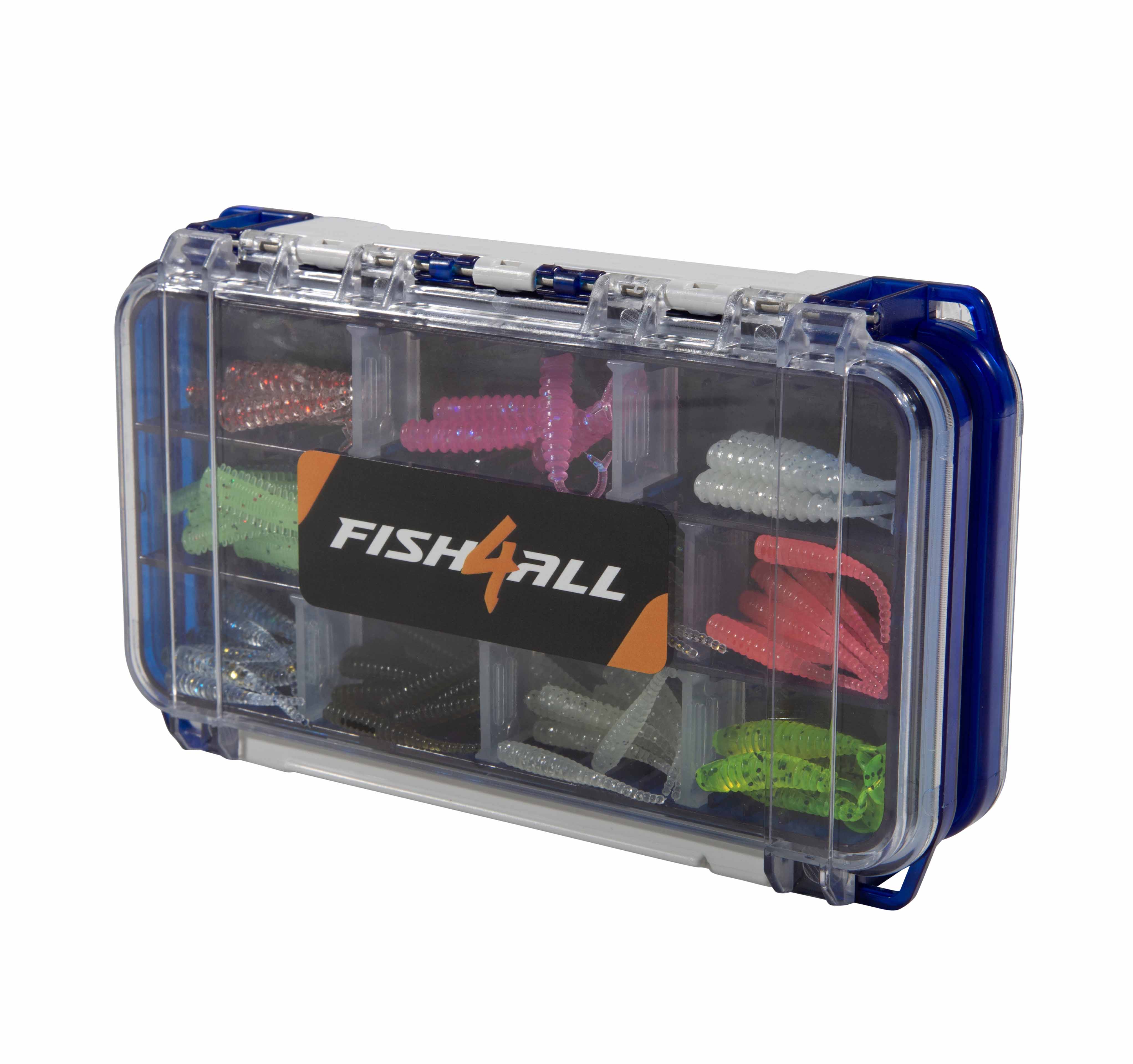 Fish4All Small Softbait Kit (105pcs)