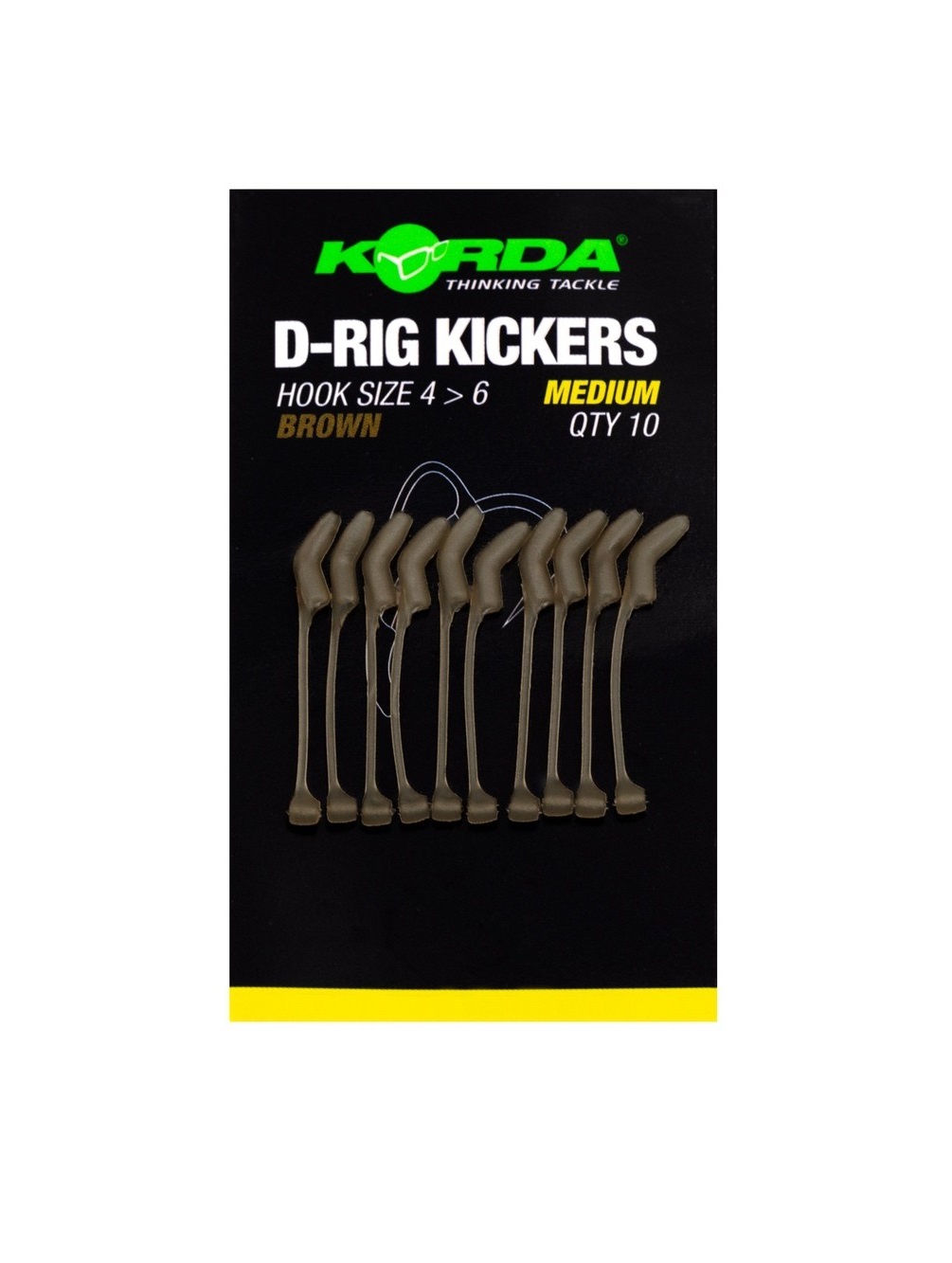 Korda Kickers D Rig Brown (10 Stück)