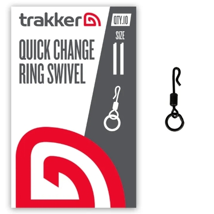 Trakker QC Ring Swivel Größe 11 (10 Stück)