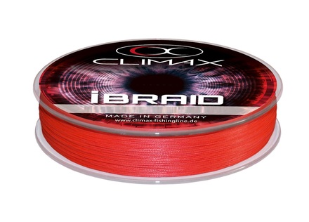 Climax IBraid Fluo Red 275m Geflochtene Schnur