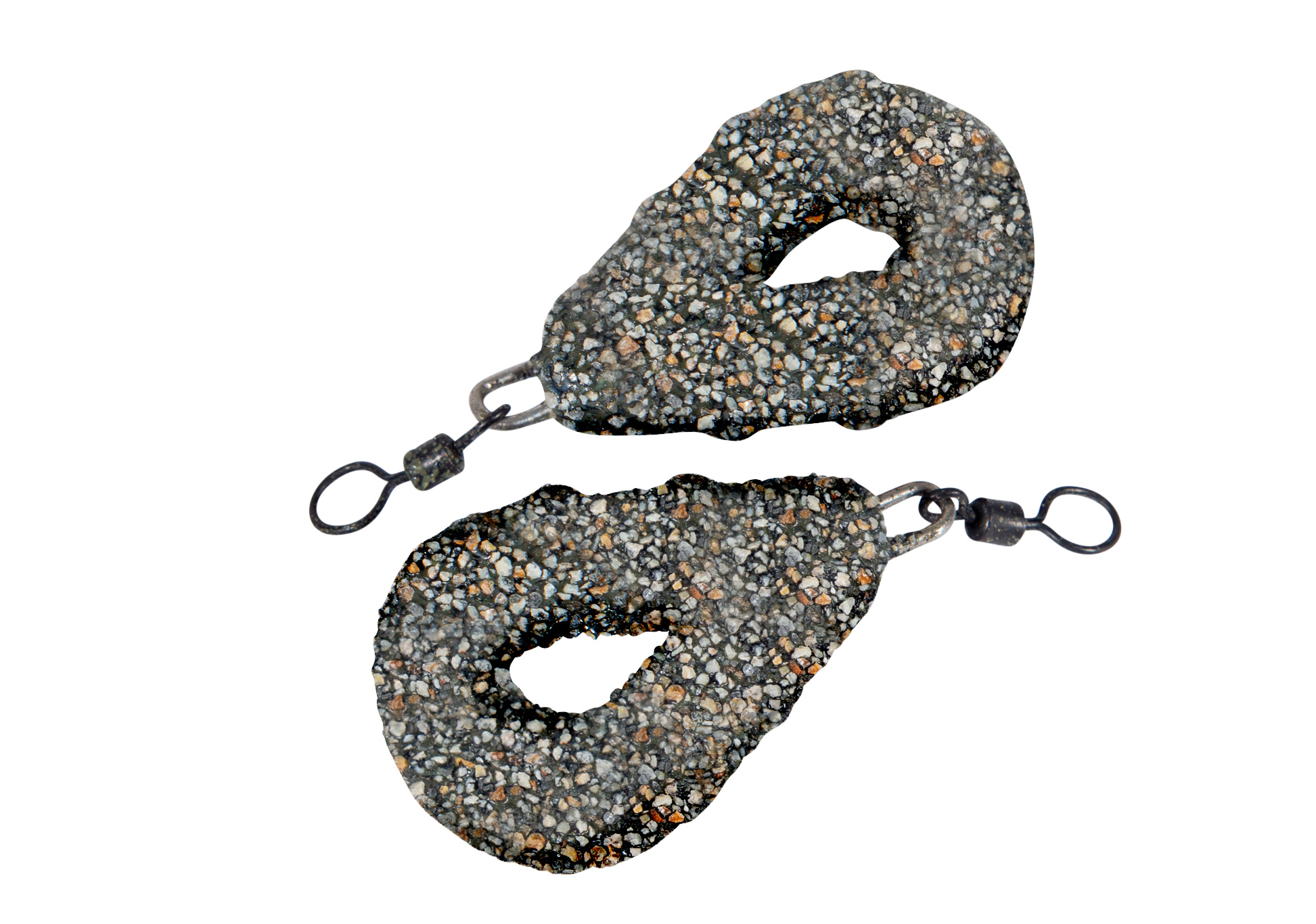 Ultimate Gripper Swivel Dark Gravel Karpfenblei (2 st)