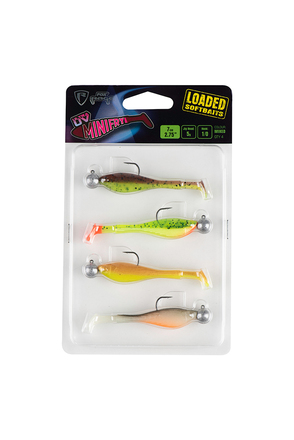 Fox Rage Mini Fry Loaded UV Mixed Coulour Pack 7cm 5g