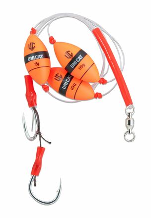 Uni Cat Weightless Smelly Gripper Wels-Rig 150cm (9/0) (48,4kg)