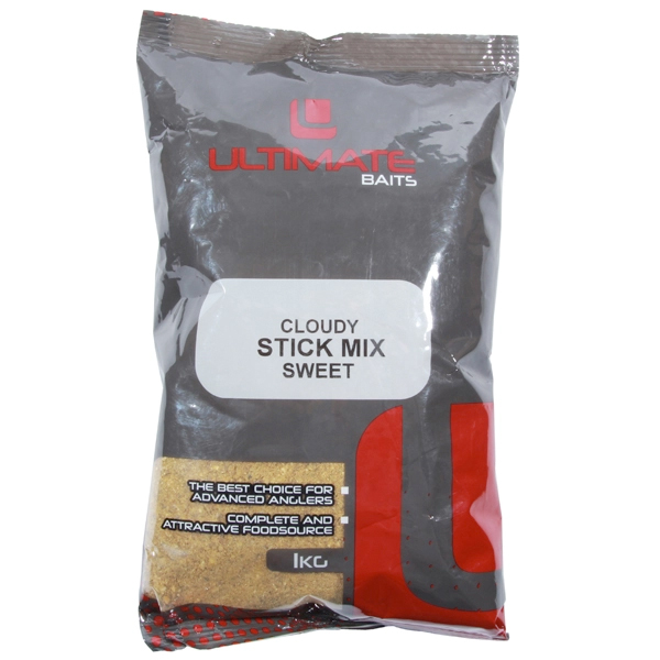 Carp Tacklebox, randvol mit Topprodukten für den Karpfenangler - Ultimate Baits Cloudy Stick Mix