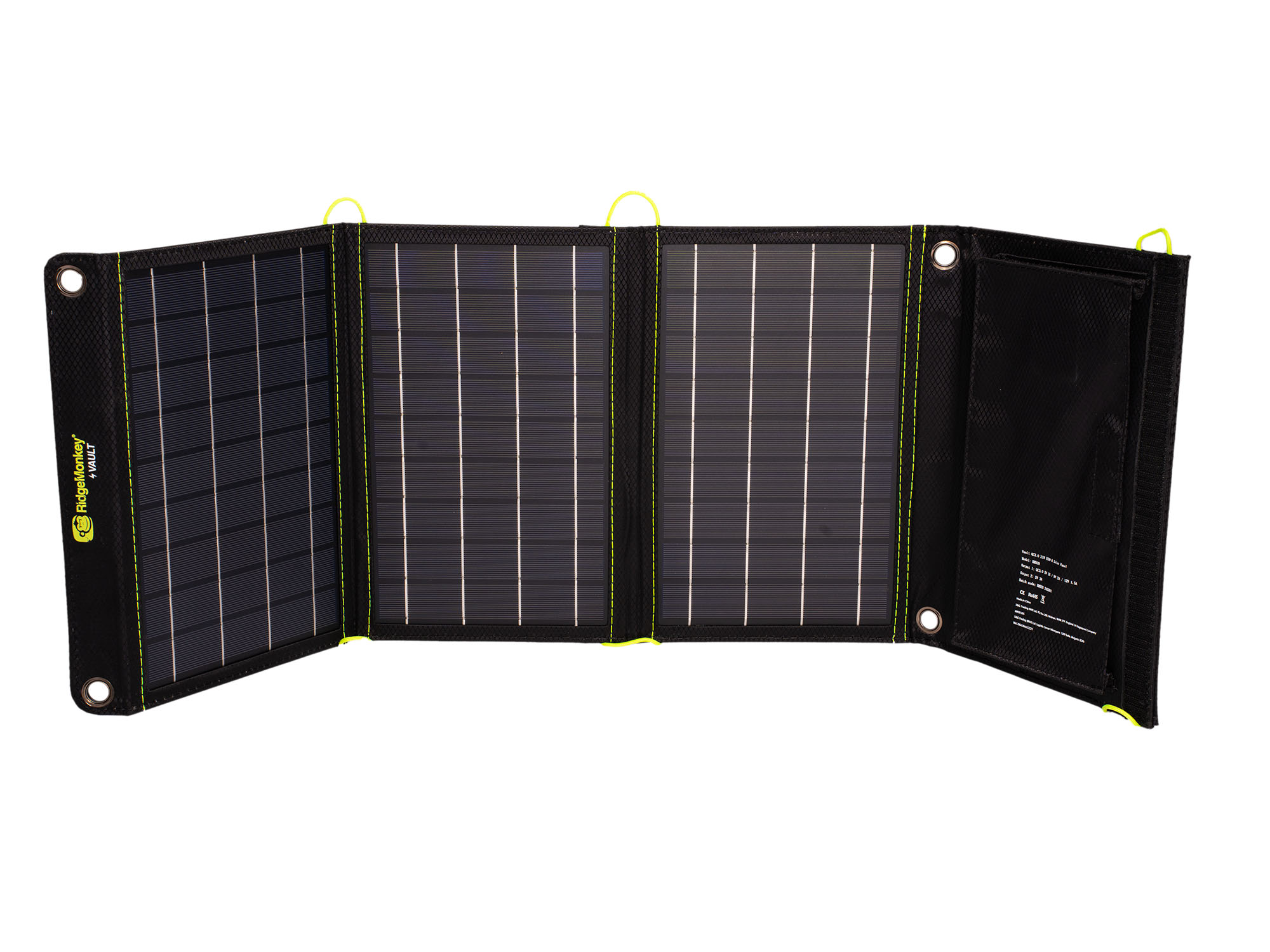 Ridgemonkey Vault QC3.0 Solarpanel USB-A 21W