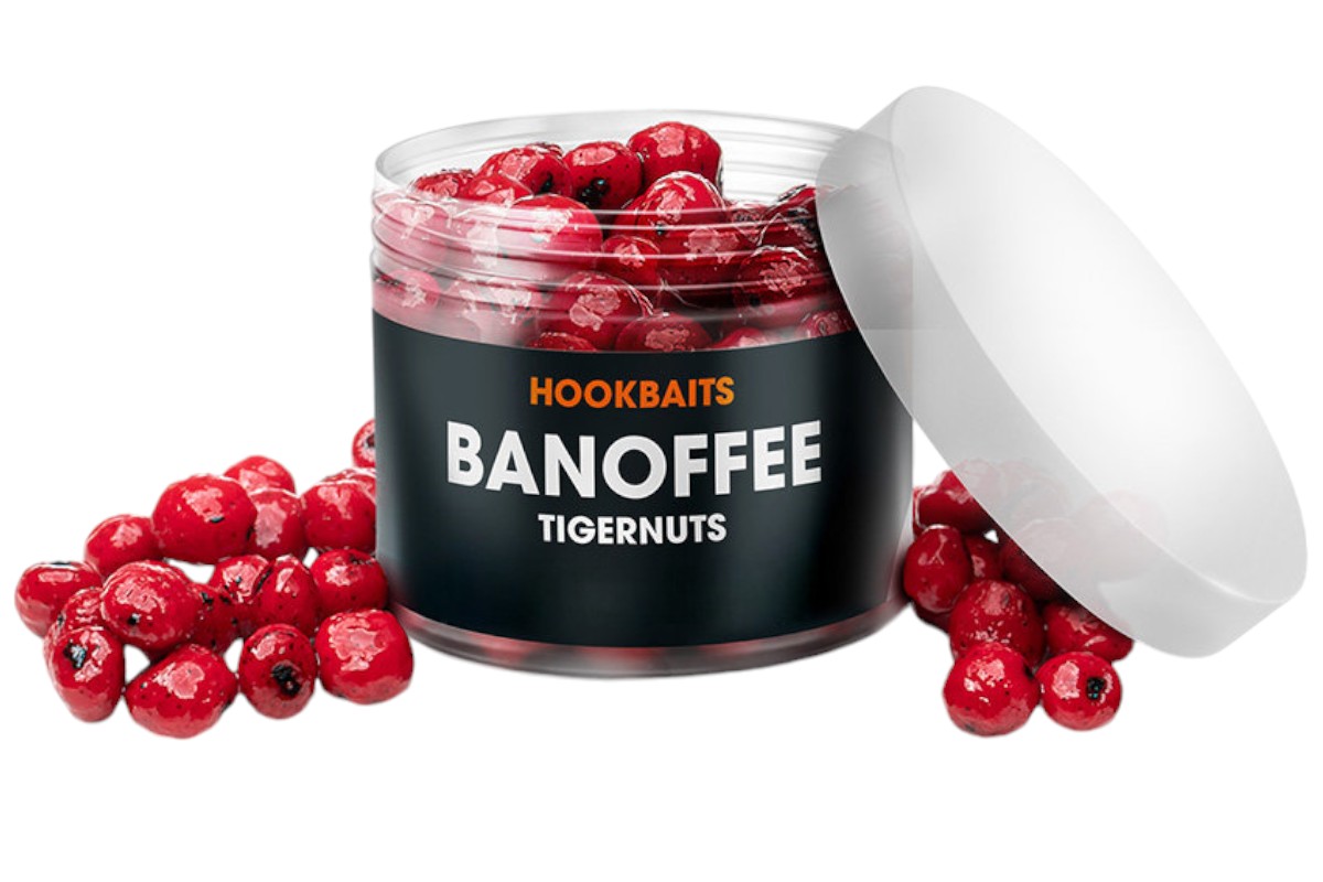 Gefärbte Tigernüsse Hookbaits (100g) - Banoffee