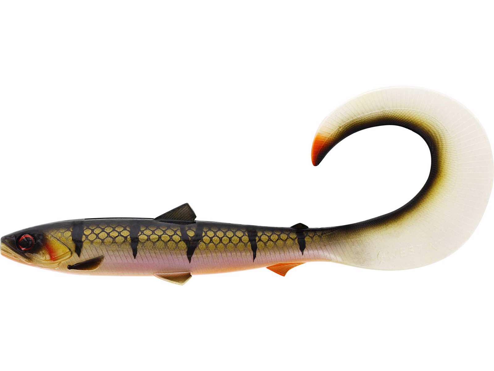 Westin BullTeez Curltail 8cm - Bling Perch