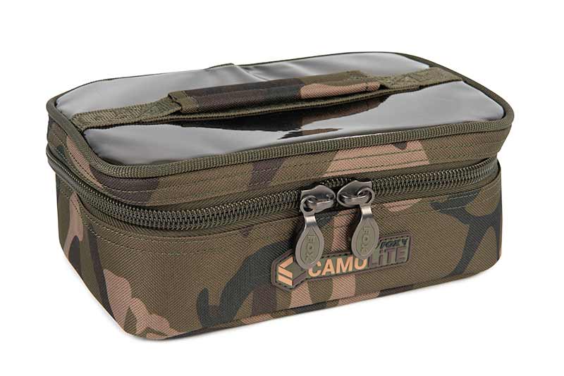 Fox Camolite 8 Pot Hakenköder Tasche (Inkl. 8 Behälter)