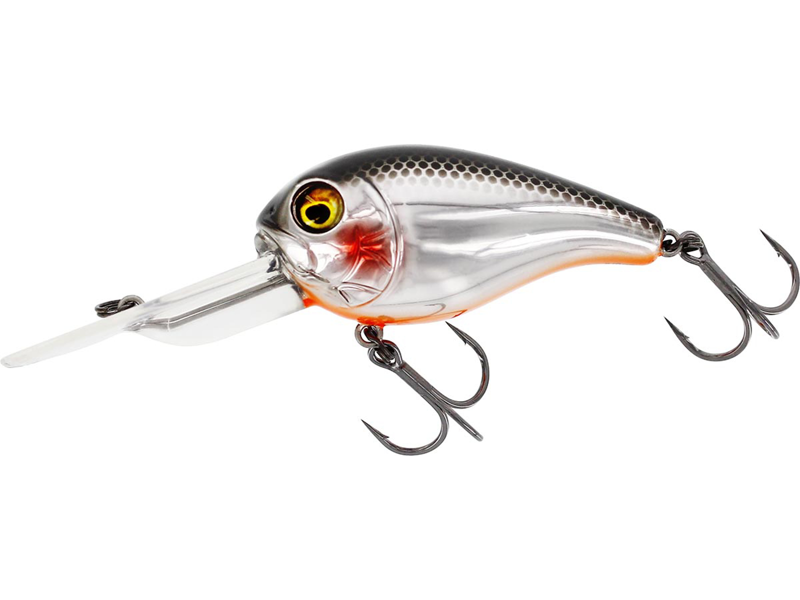 Westin MegaBite DR Crankbait schwimmend - Steel Sardine