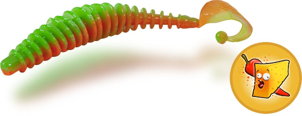 Magic Trout T-worm Twister 5,5cm