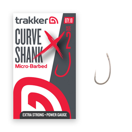 Trakker Curve Shank XS Hooks Micro Barbed (10 Stück)