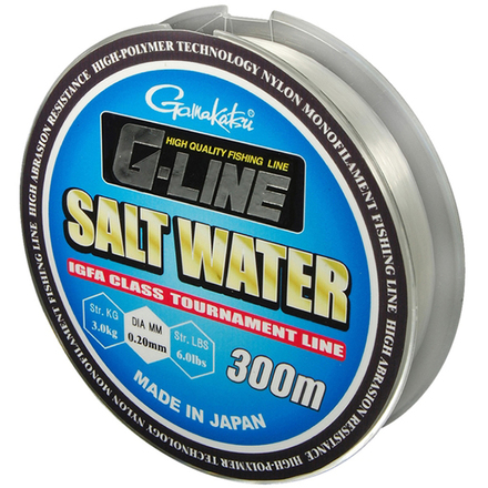 Gamakatsu G-Line Schnur Salzwasser Transparent 300m