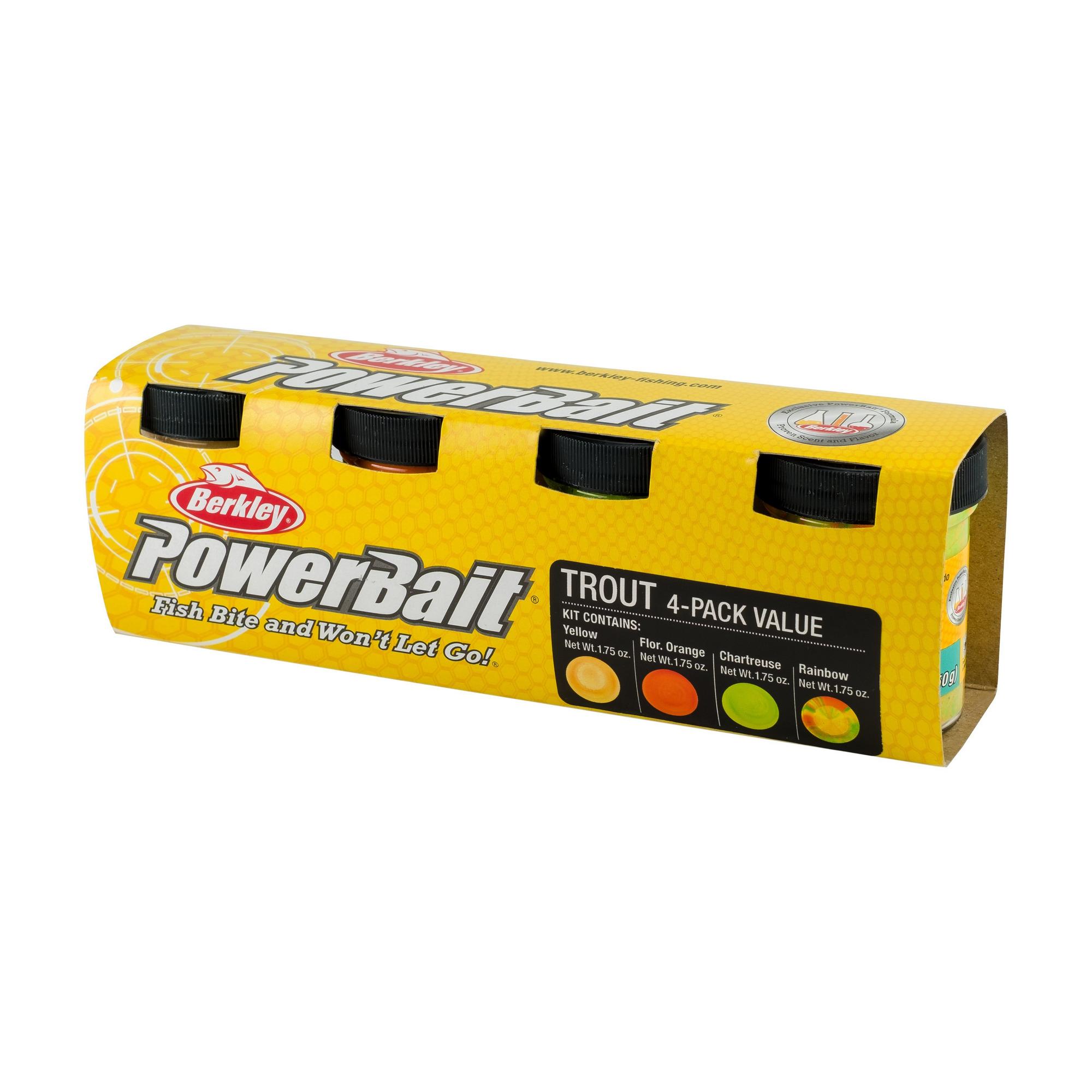 Berkley PowerBait® Forellenköder-Set (4 Stück)