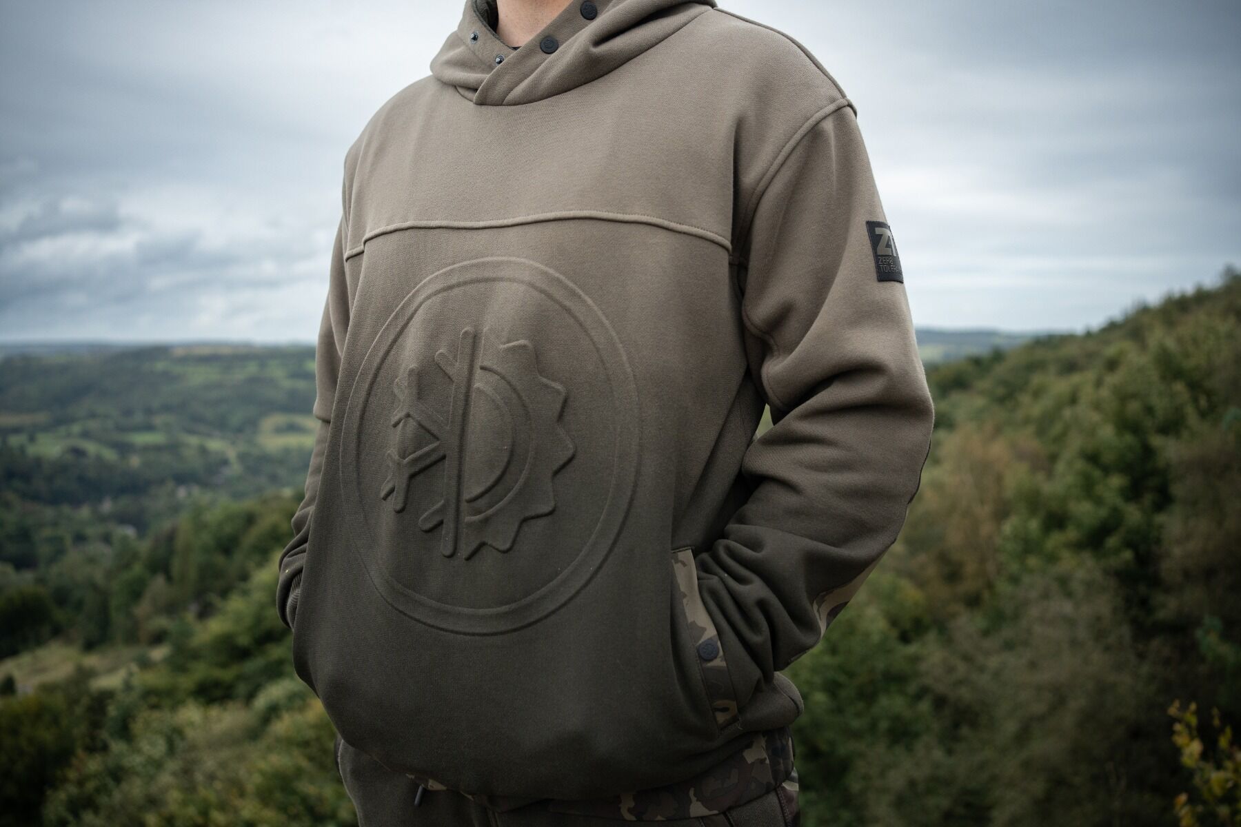 Nash ZT Wind Chill Hoody Two Tone Element