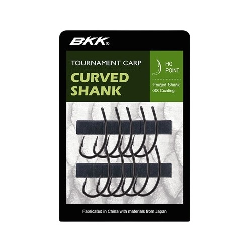 BKK Curved Shank Karpfenhaken (10 Stk)