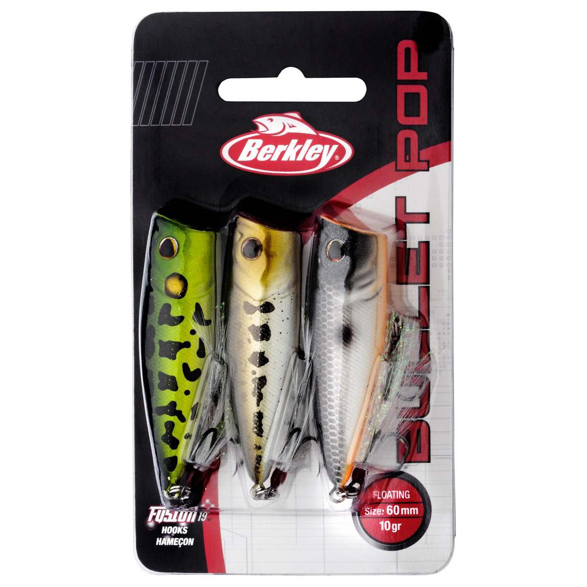 Berkley Bullet Pop 3er Pack 6cm (6g)