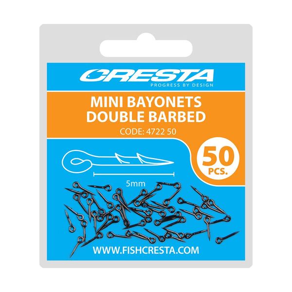 Cresta Mini Bayonets Double Barbed (50 St)