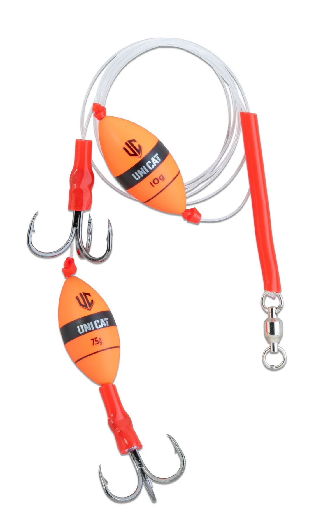 Uni Cat Smelly Bait GT-41 Wels Rig 160cm (3/0) (48,4kg)