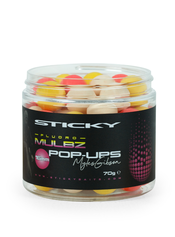 Sticky Baits Mulbz Pop-Ups Fluoro - Sticky Baits Mulbz Pop-Ups Fluoro 16mm