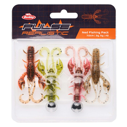 Berkley Ned Fishing Softbait Pack 3/5g