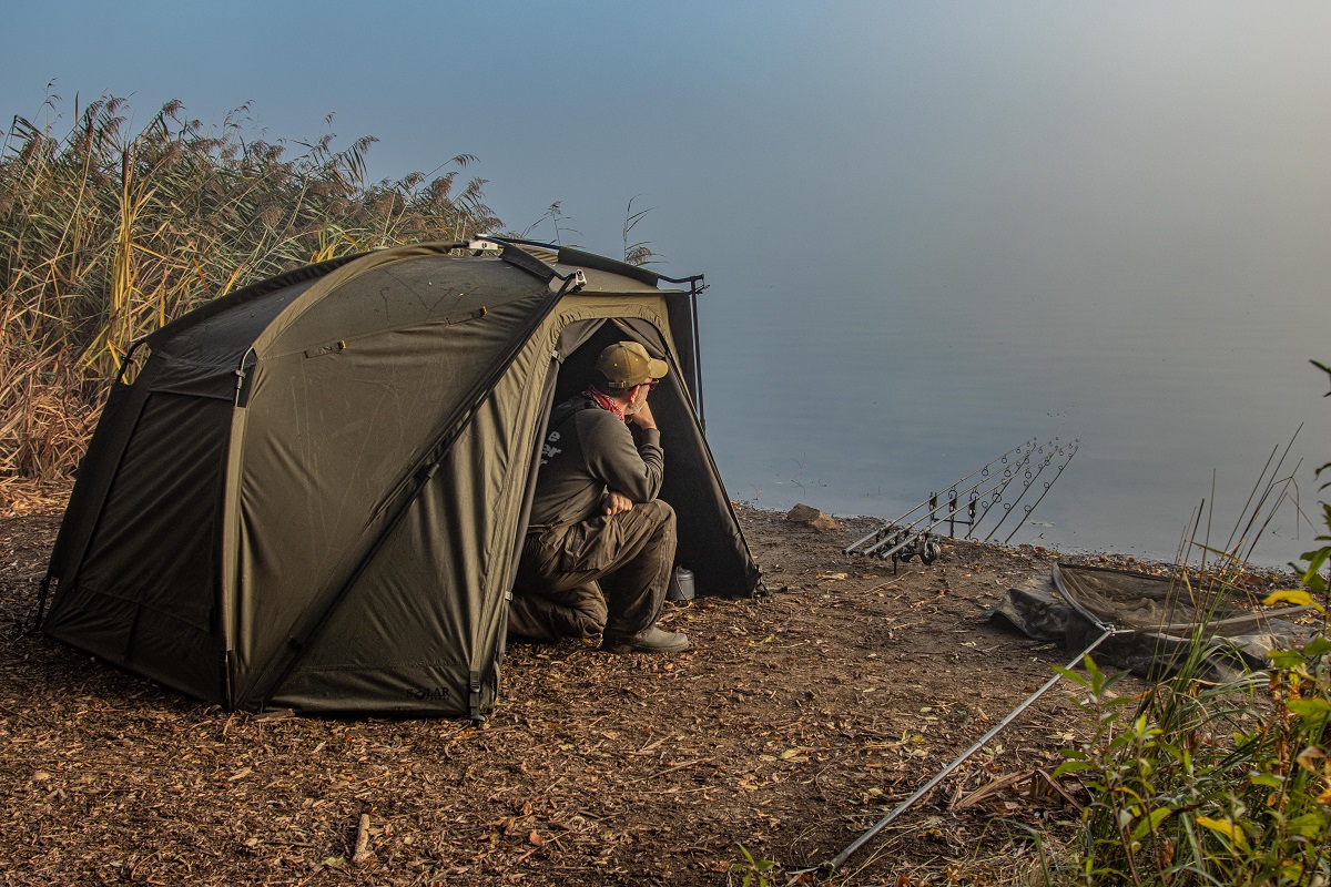 Solar SP Uni Spider Bivvy Bundle (Bivvy mit Infil Panel & Zip In Groundsheet)