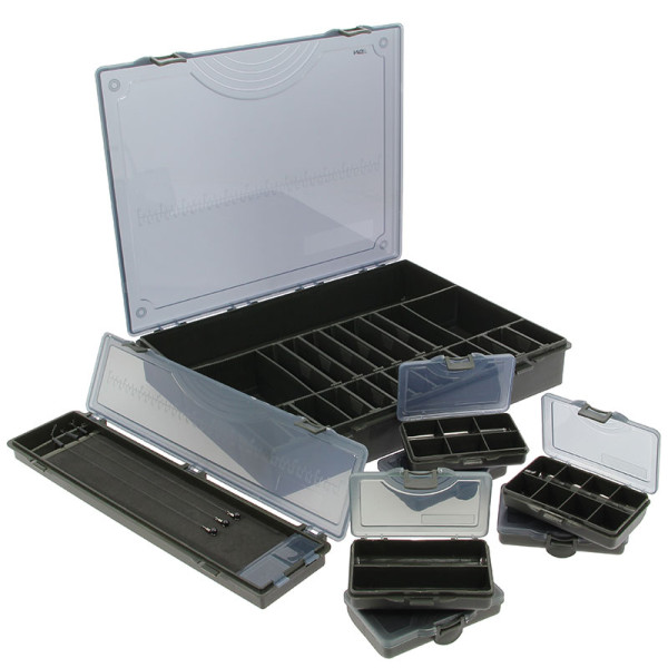 NGT Tacklebox System inklusive Kleinteile Boxen - Model: NGT Tacklebox System 7 + 1