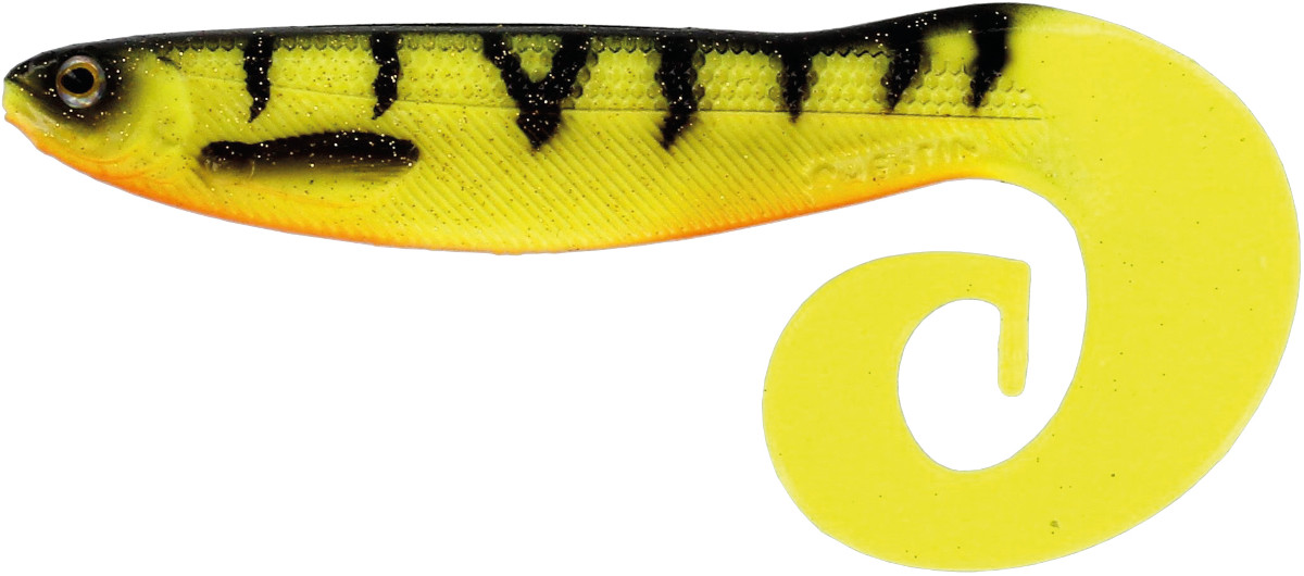 Westin Curlteez Curltail Shad Box 8.5cm (6g) (32 Stück) - Fire Perch