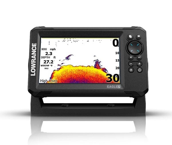 Lowrance Eagle 7 Tripleshot Row Fishfinder (mit GPS)