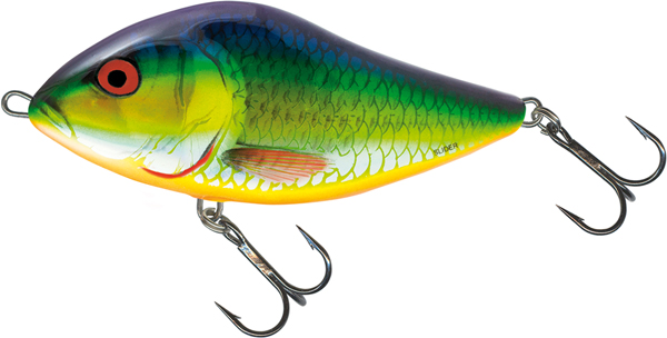 Salmo Slider Sinking 12cm - Holographic Psychedelic Roach