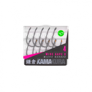Korda Kamakura Wide Gape X Hooks (10 Stück)