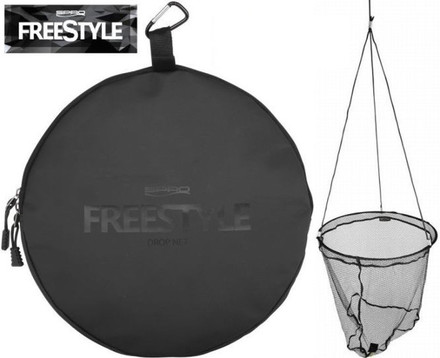 Spro Freestyle Spundwandkescher inklusive wasserdichter Tasche und 10m Seil