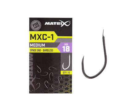 Matrix MXC-1 Barbless Spade End Weißfischhaken (10 Stück)
