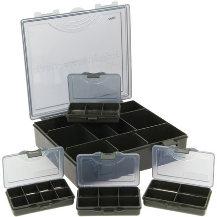 NGT Tacklebox System inklusive Kleinteile Boxen