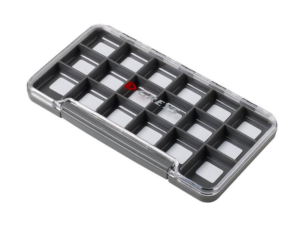 Greys Slim Wasserdichte Fliegenbox Tacklebox - 18 Compartimenten