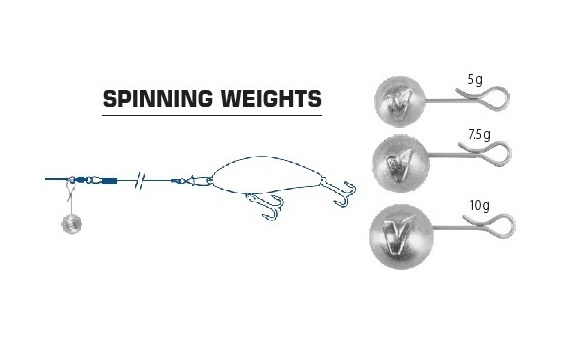 Dragon Spinning Gewichte (3 Stück)