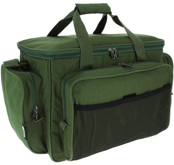 NGT Carryall Set zum Aufbewahren von Karpfenausrüstung, Ruten und deiner Liege! - NGT Green Insulated Carryall