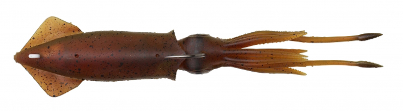Savage Gear 3D Swim Squid 9,5cm (2 st) - Red/Brown