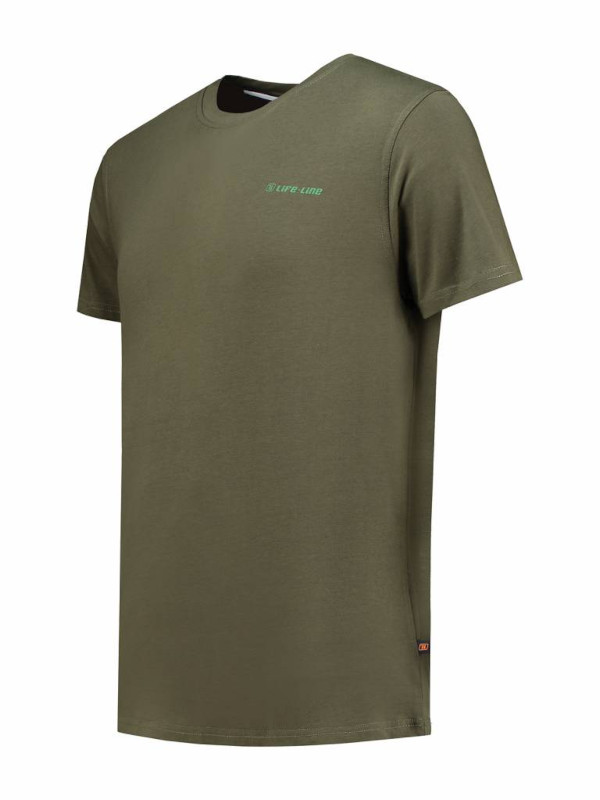 Life-Line Forest T-Shirt Bamboo Army Green