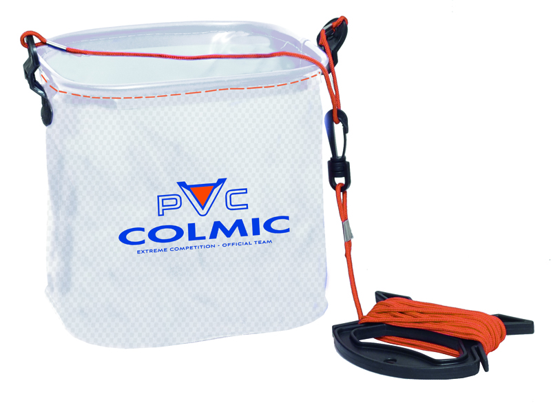 Colmic Moby Faltbarer PVC-Wassereimer mit Seil