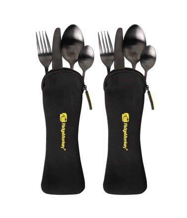 Ridgemonkey DLX Cutlery Set Doppelpack