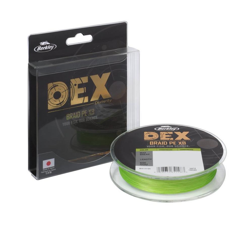 Berkley Dex X8 Pe Geflochtene Schnur Chartreuse (150m)