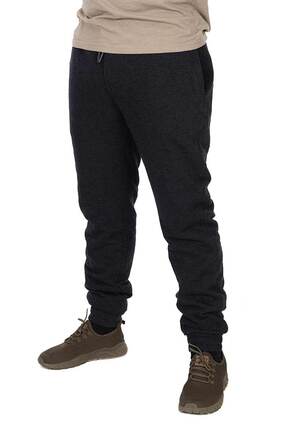 Fox Collection Sherpa Jogginghose Schwarz/Orange