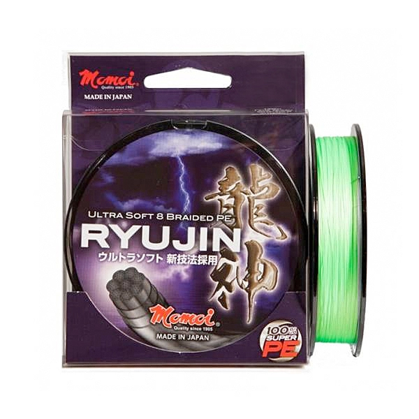 Momoi PE RYUJIN Lime Green Geflochtene Schnur 130m